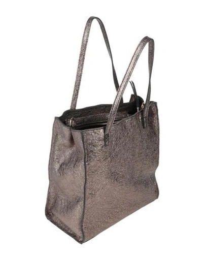 Shop Caterina Lucchi Handbag In Bronze