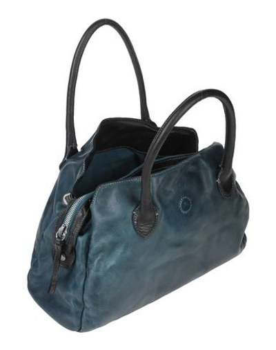 Shop Caterina Lucchi Handbag In Dark Blue