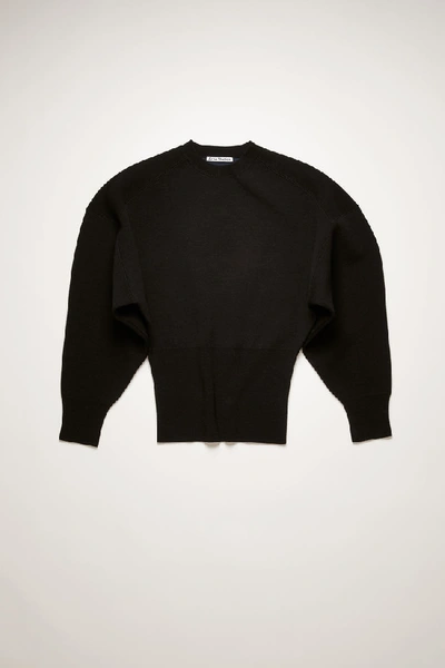 Shop Acne Studios Dolman-sleeve Sweater Black