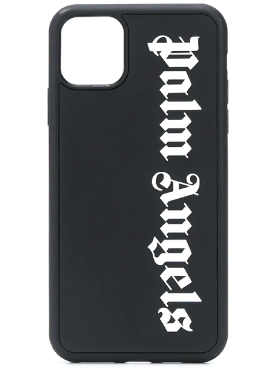 Shop Palm Angels Logo-print Iphone 11 Pro Max Case In Black