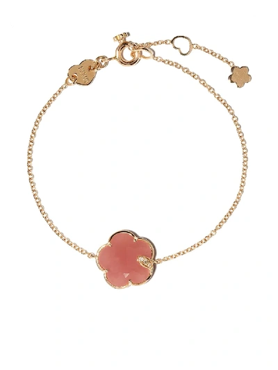 Shop Pasquale Bruni 18kt Rose Gold Diamond Petit Joli Bracelet In Rg