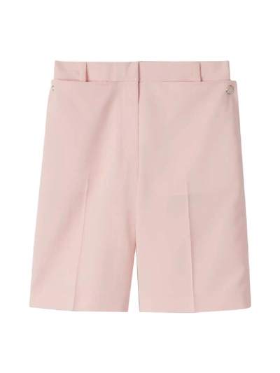 Shop Burberry Light Pink Shorts