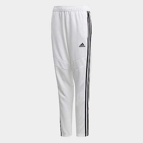 boys white adidas pants