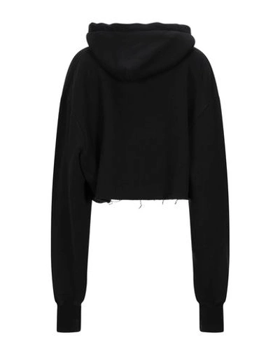 Shop Alanui Hooded Sweatshirt In Black