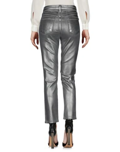 Shop J Brand Woman Pants Grey Size 26 Cotton, Modal, Polyester, Polyurethane