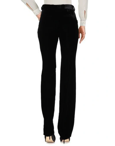 Shop Saint Laurent Woman Pants Black Size 8 Viscose, Cupro, Polyester