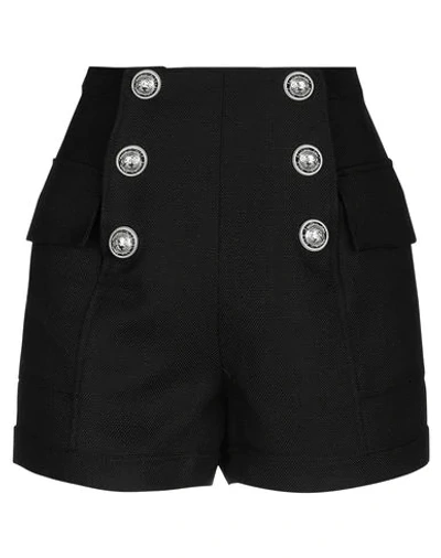 Shop Balmain Shorts & Bermuda In Black