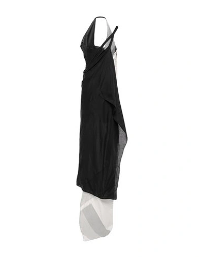 Shop Lost & Found 3/4 Length Dresses In Black