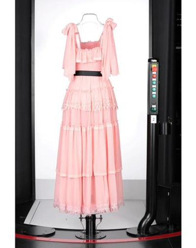 Shop Amuse Long Dresses In Pink