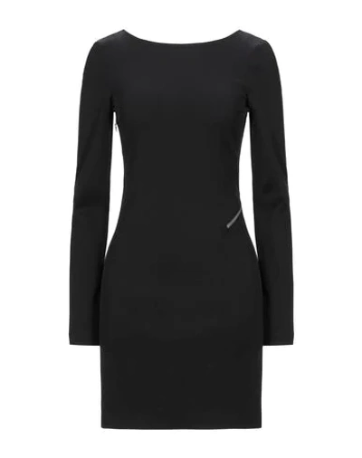 Patrizia Pepe Short Dresses In Black