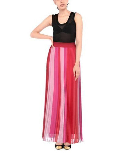 Shop Clips Maxi Skirts In Pink