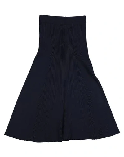 Shop Wood Wood 3/4 Length Skirts In Dark Blue