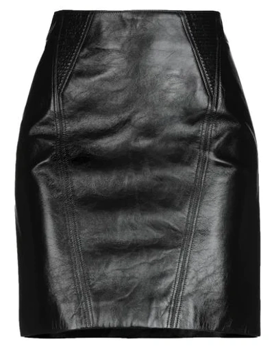 Shop Givenchy Mini Skirts In Black