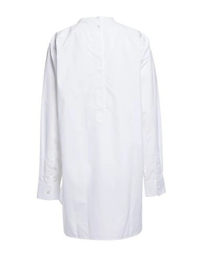 Shop Jil Sander Woman Shirt White Size 10 Cotton