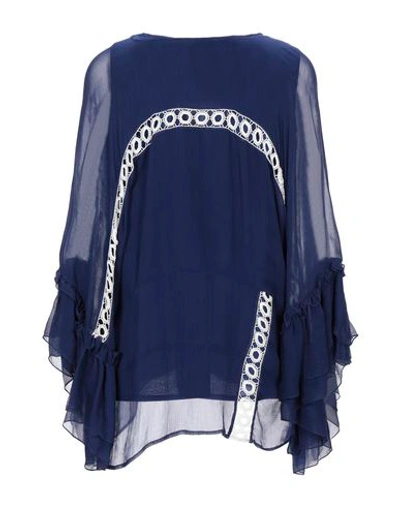 Shop Pierre Balmain Blouses In Blue