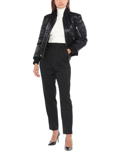 Shop Saint Laurent Bomber In Black