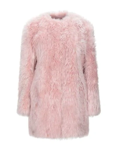 Shop Celine Jackets In Pastel Pink