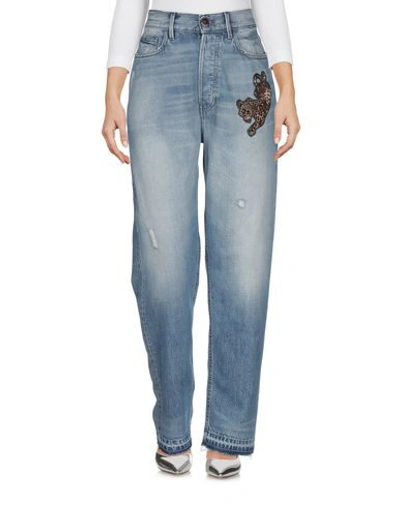 Shop Pt05 Pt Torino Woman Jeans Blue Size 24 Cotton, Lyocell