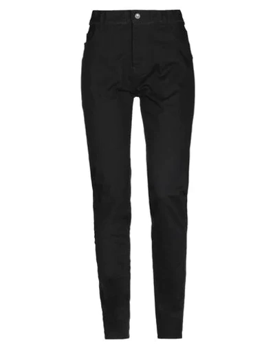 Shop Christian Dada Denim Pants In Black