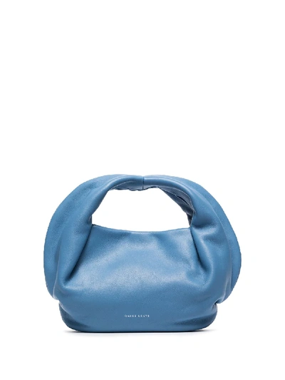 Shop Danse Lente Lola Curved Tote Bag In Blue