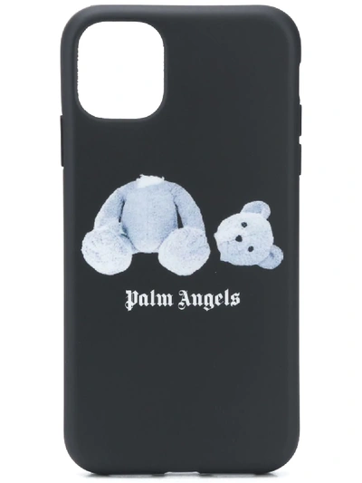 Shop Palm Angels Ice Bear Iphone 11 Case In Black