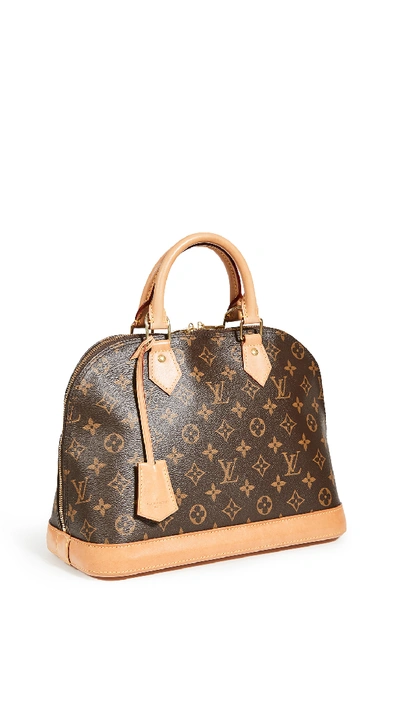 Shop Shopbop Archive Louis Vuitton Alma Pm Monogram Bag In Brown