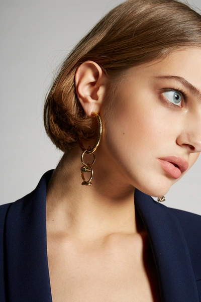 Shop Dsquared2 Women Earrings In Gold