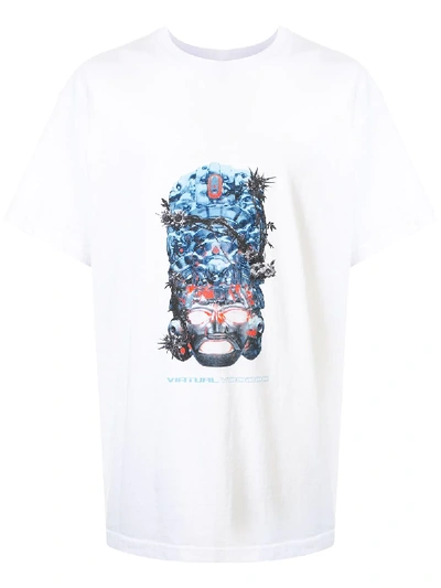 Shop Alchemist T-shirt Mit Grafischem Print In White