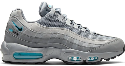 Pre-owned Nike Air Max 95 Retro Grey Aqua Grey/aqua-black | ModeSens