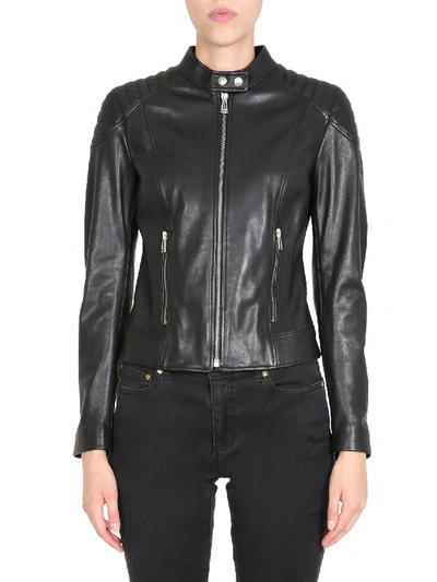 Shop Belstaff Mollison Jacket In Nero