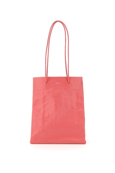 Shop Medea Tall Busted Bag In Pink (pink)