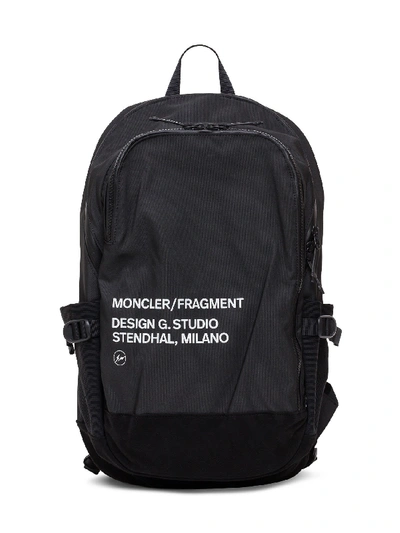 Shop Moncler Genius Backpack By Fragment In Black