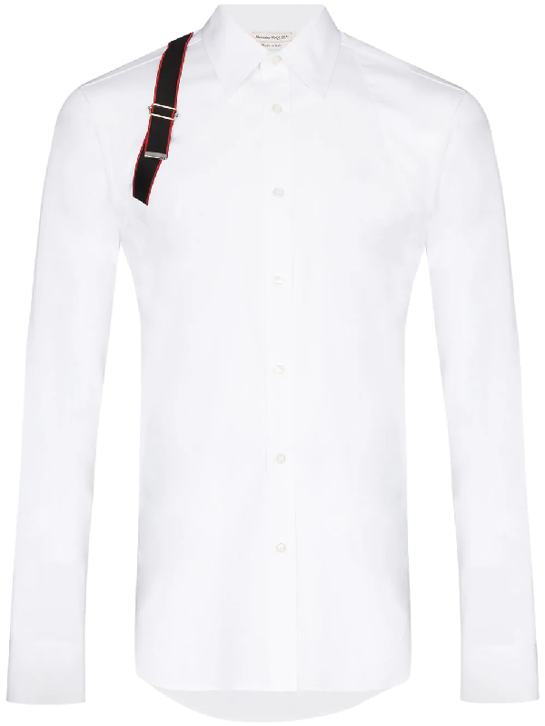 alexander mcqueen white shirt