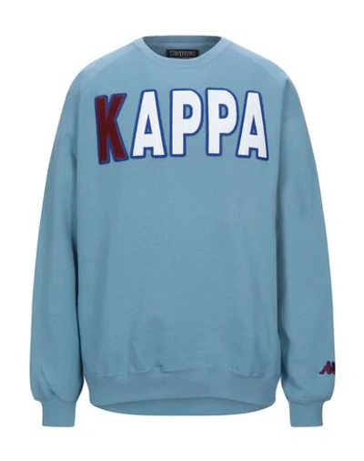 Shop Kappa Sweatshirt In Azure