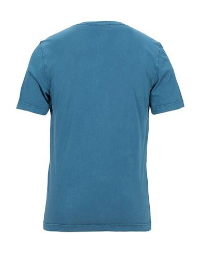 Shop Drumohr T-shirt In Slate Blue