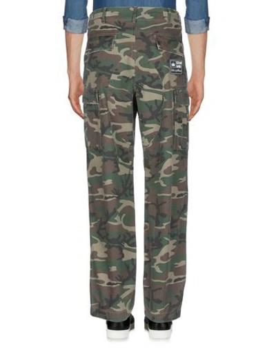 Shop Dolce & Gabbana Pants In Military Green