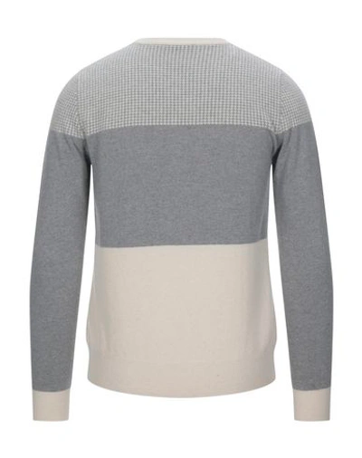 Shop Aran Cashmere Sweater In Grey