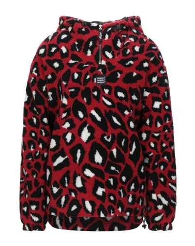 Shop Msgm Jacket In Red