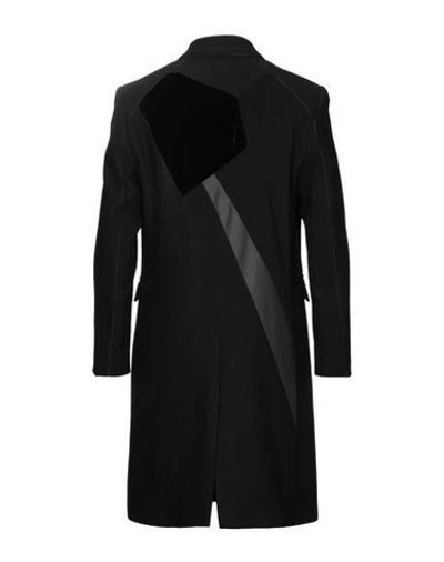 Shop Tom Rebl Coat In Black