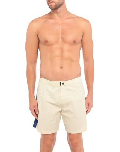 Shop Arena Swim Shorts In Beige