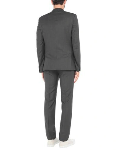 Shop Givenchy Suits In Steel Grey