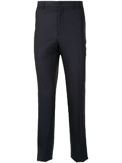 Shop Kent & Curwen Straight-leg Tailored Trousers In Black