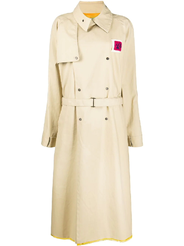 off white trench coat