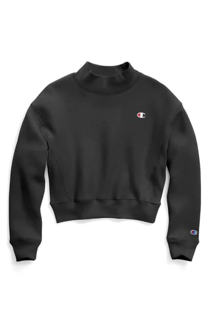 champion mock neck sweater