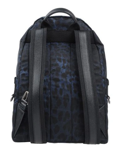 Shop Dolce & Gabbana Backpack & Fanny Pack In Dark Blue