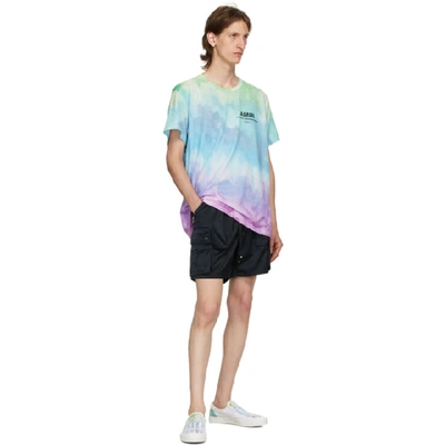 Shop Amiri Multicolor Watercolor Pf20 T-shirt