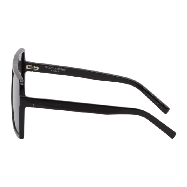 Saint Laurent 68mm Oversize Square Sunglasses In Black | ModeSens