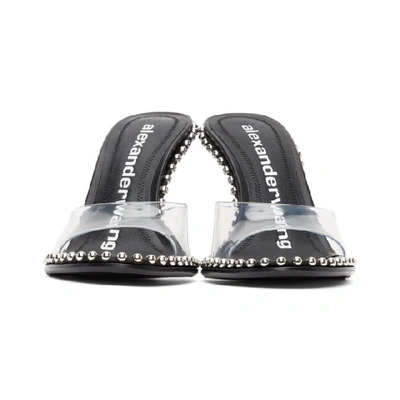 Shop Alexander Wang Black Nova 85 Heeled Sandals In 001 Black