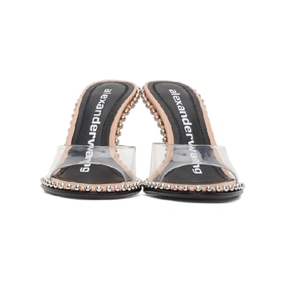 Shop Alexander Wang Beige Nova 85 Heeled Sandals In 272 Sand St