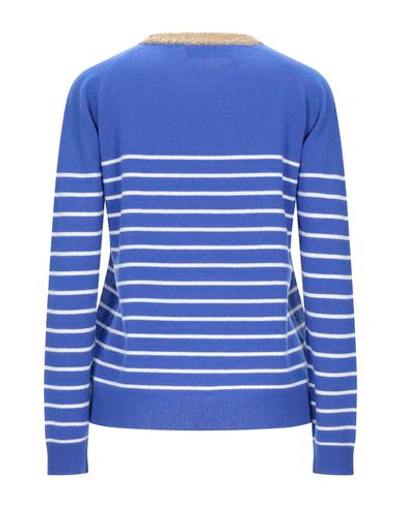 Shop Giada Benincasa Woman Sweater Blue Size L Cashmere, Lurex